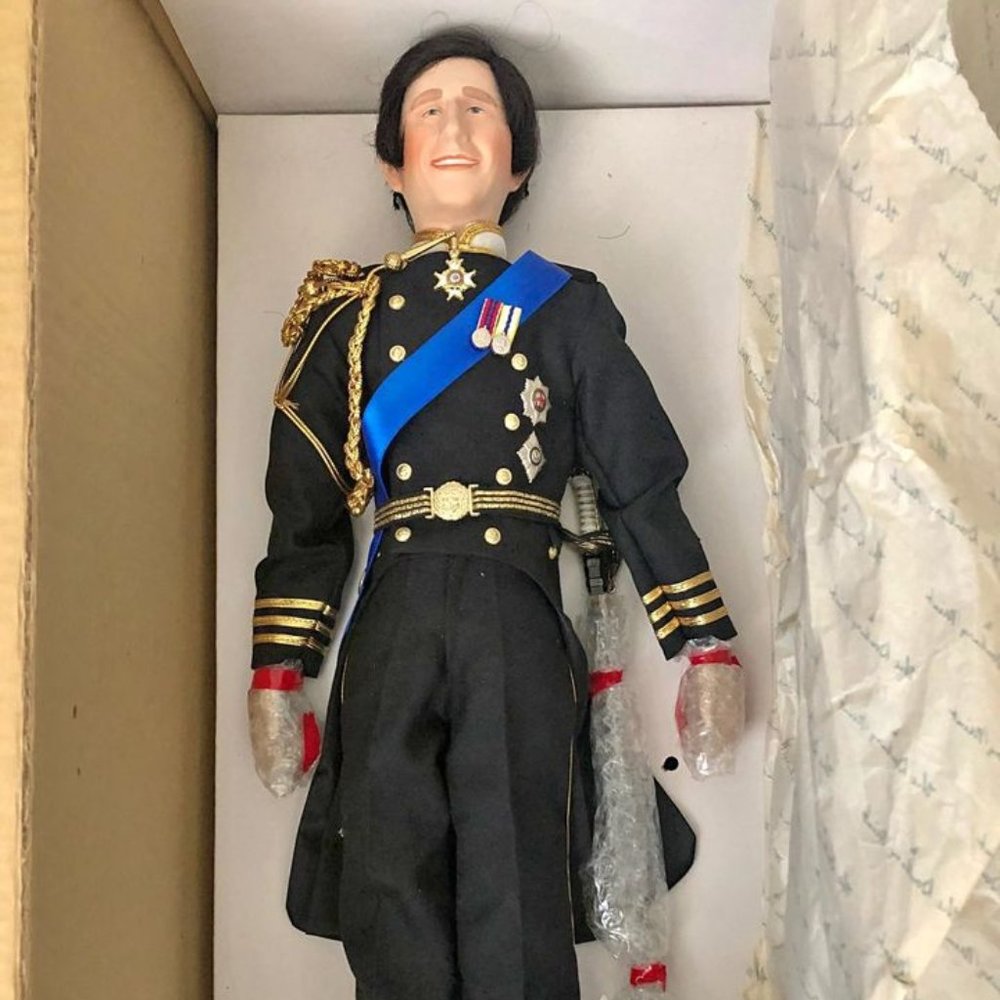 Danbury Mint Prince Charles porcelain bridegroom